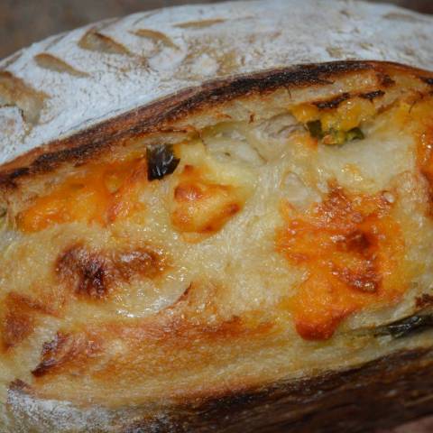 Jalapeno and cheddar